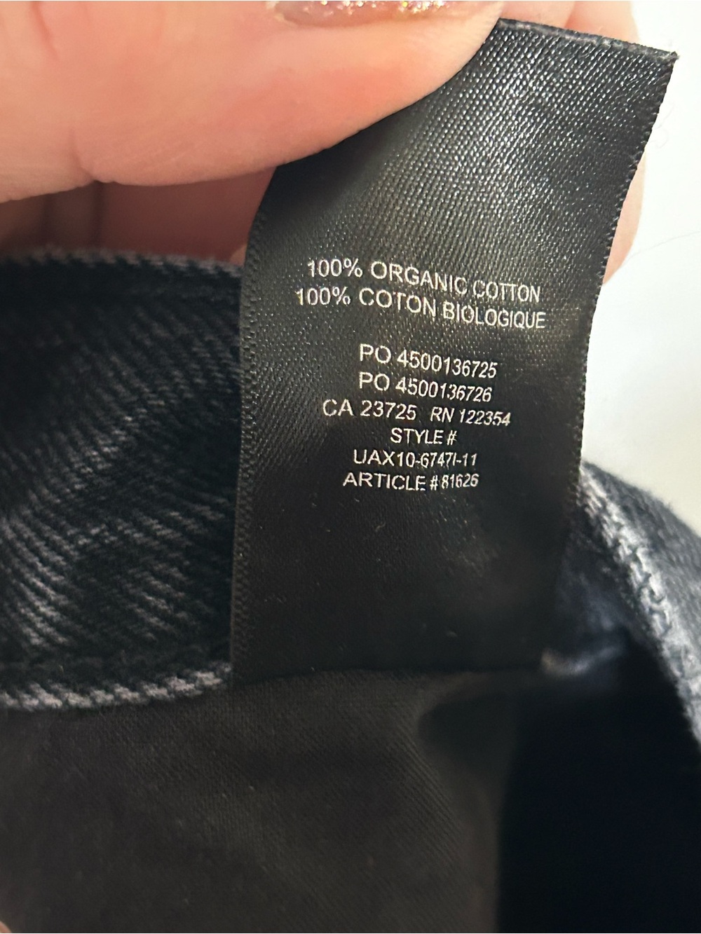 Aritzia Denim Forum Joni High Rise Loose Jeans 28 - Picture 9 of 9